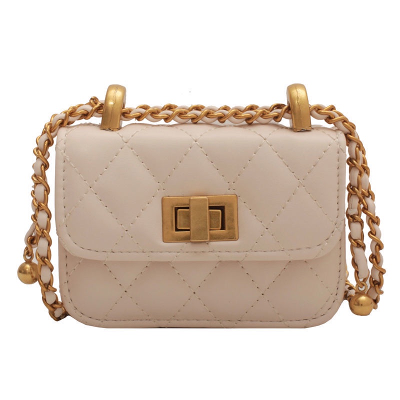 Túi Xách Mini Phối Dây Xích Thời Trang Mùa Hè Dành Cho Nữ 2022