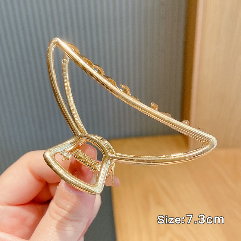 Kẹp Tóc Hợp Kim Đính Đá Và Ngọc Trai Giả Xinh Xắn Cho Nữ