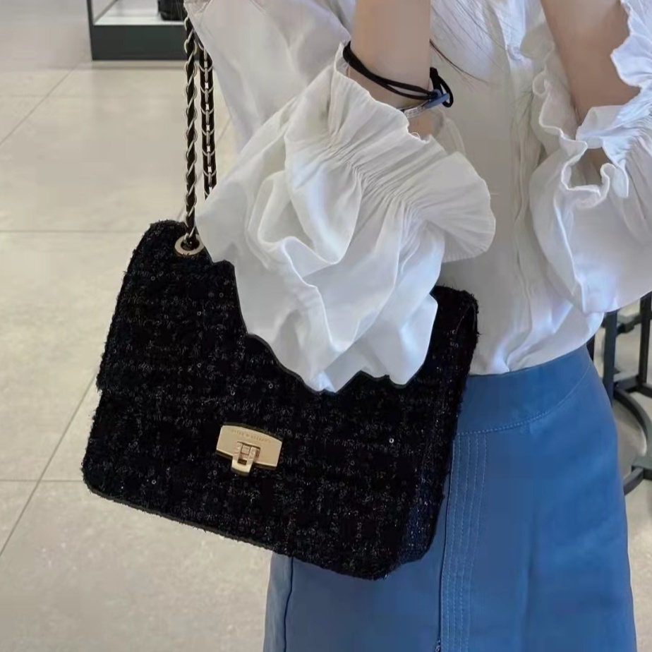 Túi Đeo Chéo Đính Kim Sa Lấp Lánh cnk23 ck270781639