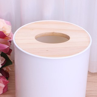 Hộp Đựng Khăn Giấy Có Nắp Gỗ
