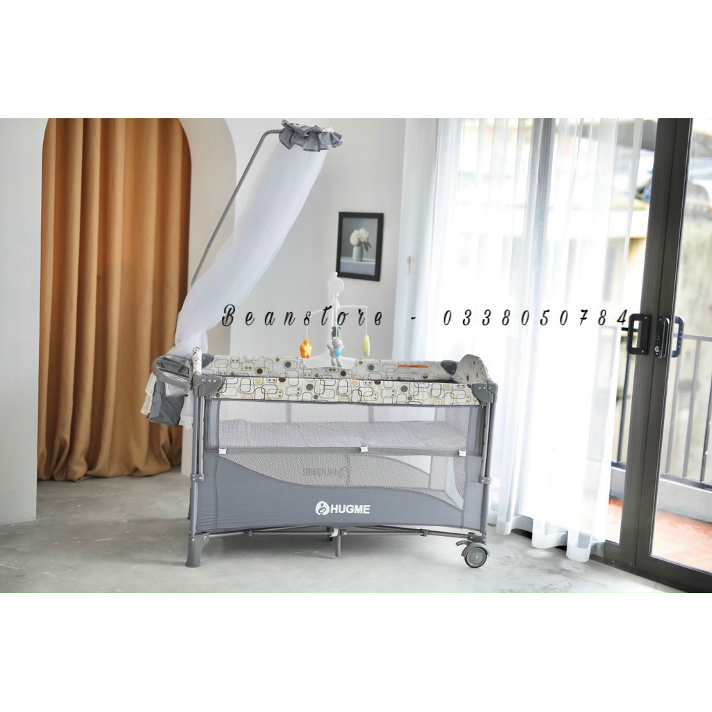 NÔI CŨI GẤP GỌN ĐA NĂNG CHO BÉ HUGME