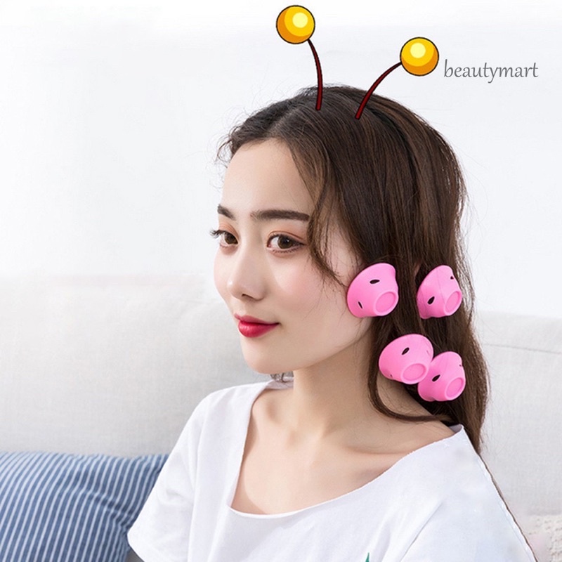 Set 10 Dụng cụ uốn tóc silicone dành cho bạn nữ