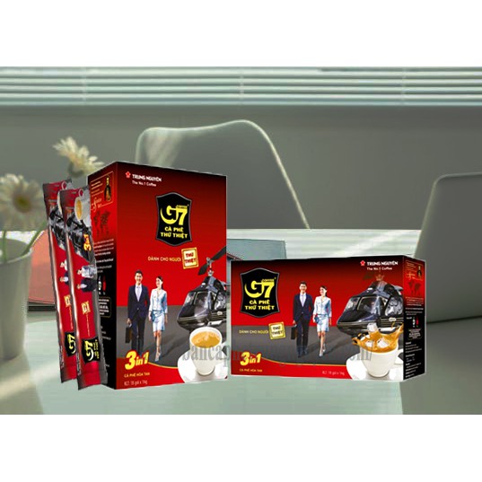 [Mã 156FMCGSALE hoàn 8% đơn 500K] Cà phê Trung Nguyên G7 3in1 18 gói | BigBuy360 - bigbuy360.vn