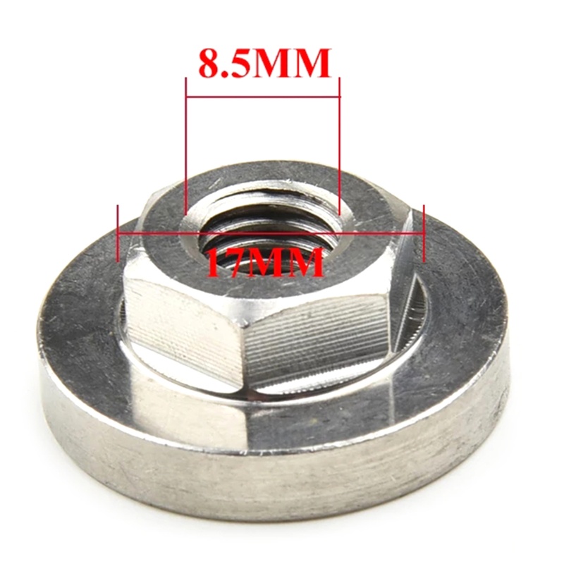 Set 2 Đai Ốc Vít M10 10mm Bằng Thép Cho Máy Mài Góc