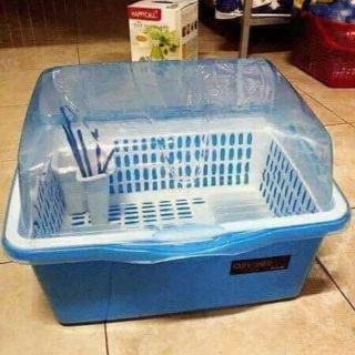 RỔ ÚP BÁT ĐƠN CÓ NẮP ĐẬY CÓ CHẬU HỨNG NƯỚC