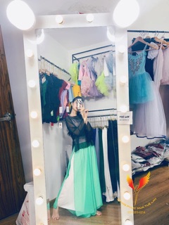 Quần Múa voan Lụa pha màu 2906