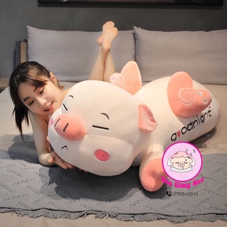 Heo Bông Nằm Cánh Tym Good Night Hàng Cao Cấp - Hình Shop Chụp
