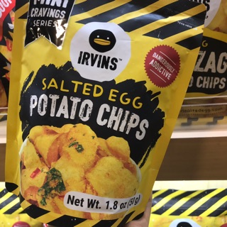 Khoai tây trứng muối IRVINS 50gr