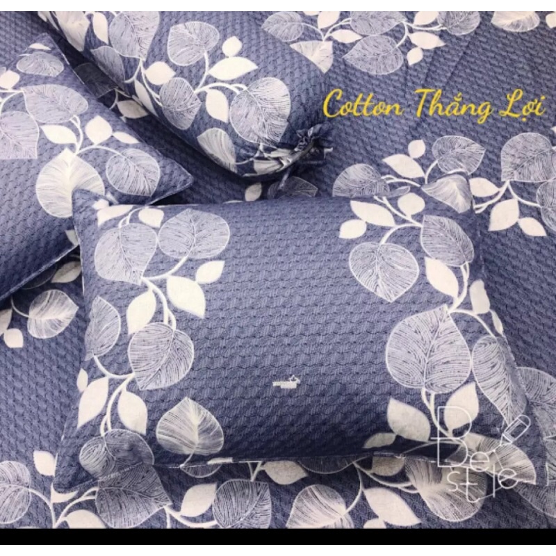 VỎ GỐI NẰM COTTON 100% THẮNG LỢI (ĐỦ KÍCH THƯỚC INBOX CHỌN MẪU)