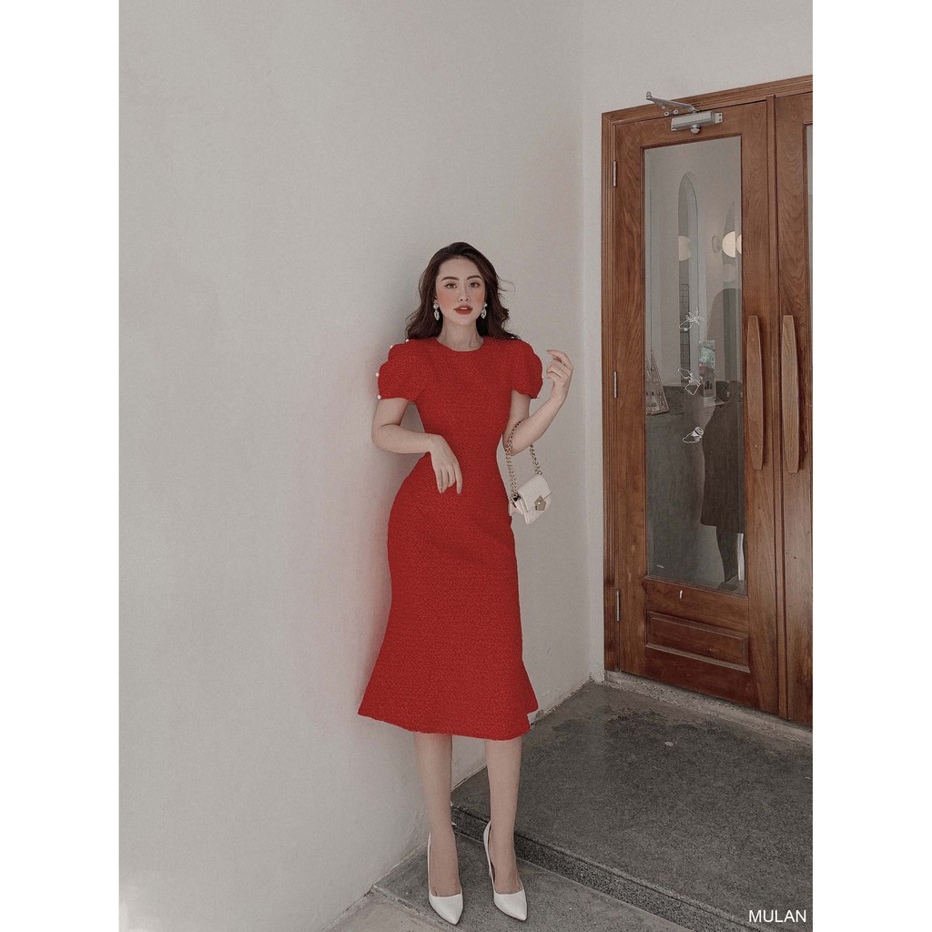 Đầm body đuôi cá dự tiệc cao cấp Mulan dress - váy thiết kế napubee | BigBuy360 - bigbuy360.vn