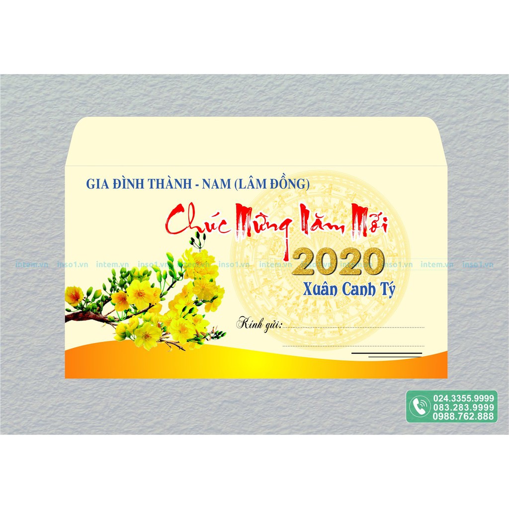 IN PHONG BÌ THƯ THEO YÊU CẦU