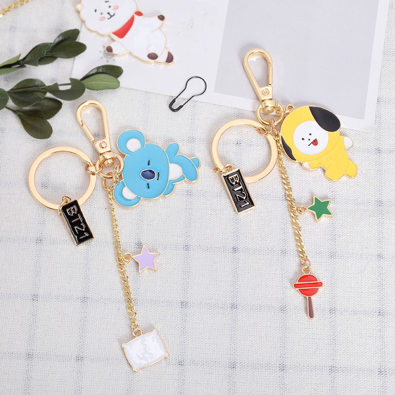 Móc Khóa Hình Nhân Vật Bt21