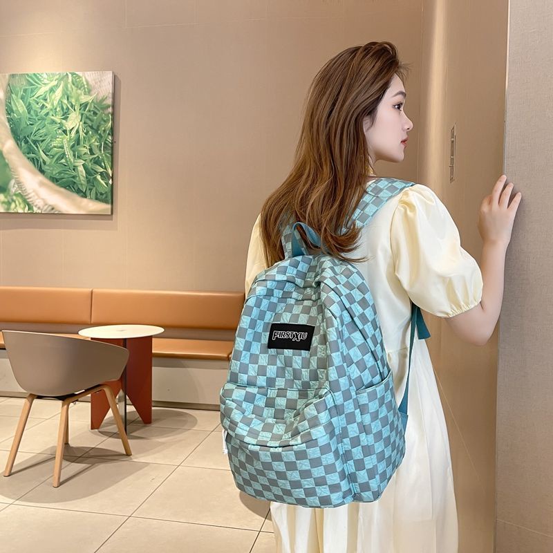 Ba Lô Đi Học Thiết Kế Phong Cách Hàn Quốc Đơn Giản Mẫu Mới 2022 Dễ Phối Đồ Dành Cho Nữ