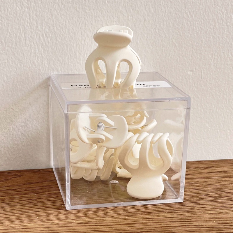 Set 6 Kẹp Tóc Nhỏ Nhắn Xinh Xắn Phong Cách Hàn Quốc Cho Nữ