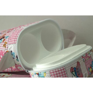 Bình Ủ Sữa Đôi - Túi Ủ Binh Sữa 2 Lớp