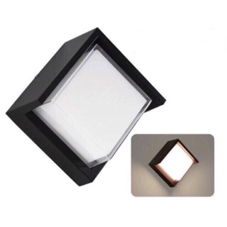 Đèn Tường LED 12W Trang Trí Nội Thất_Ngoại Thất Hình Vuông