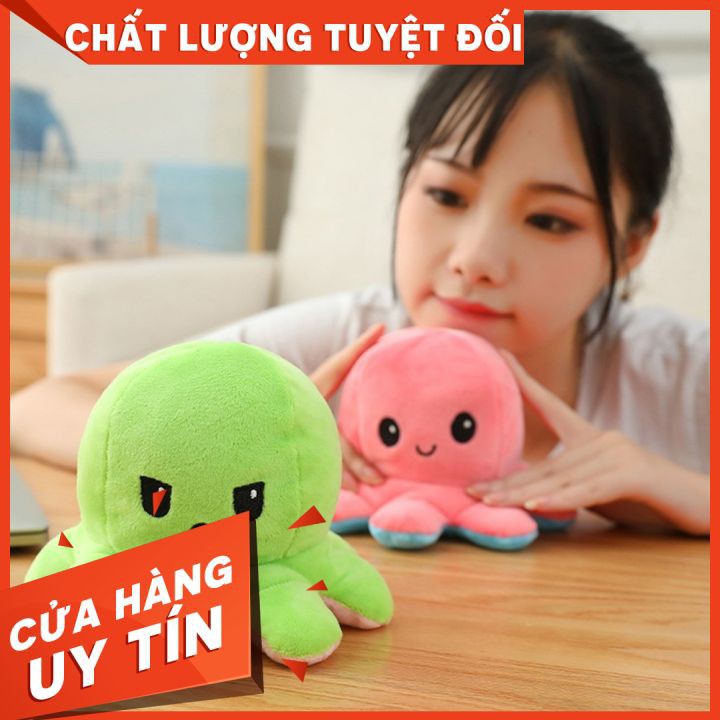 Bạch Tuộc Cảm Xúc 2 Mặt Cảm Xúc Đồ Chơi Bạch Tuộc Có Thể đảo Ngược Tâm Trạng Bạch Tuộc Sang Trọng