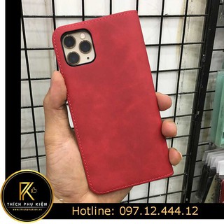 Bao Da Cao Cấp Có Túi iPhone 11/ iPhone 11 Pro/ iPhone 11 Pro Max