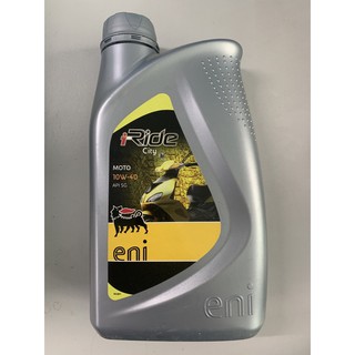 Dầu nhớt dành cho xe tay ga: Eni I ride Scooter 10w40 API SL/ JASO MB (0,8 Lít)