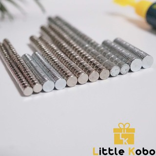 50 Viên Nam Châm Tròn Mod Rubik Loại Xịn (Đường Kính x Chiều Cao)