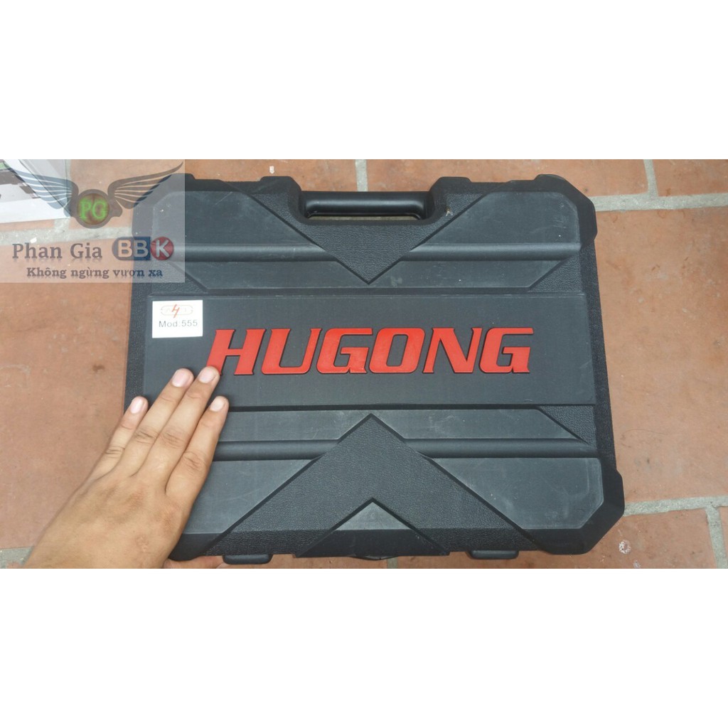 MÁY KHOAN ĐỤC  HUGONG 1050W MADE JAPAN 100% ĐỒNG - TẶNG MŨI ĐỤC