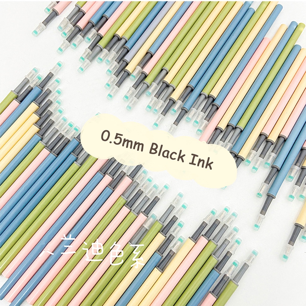1 Ruột Bút Mực Gel Mực Đen Nhiều Màu