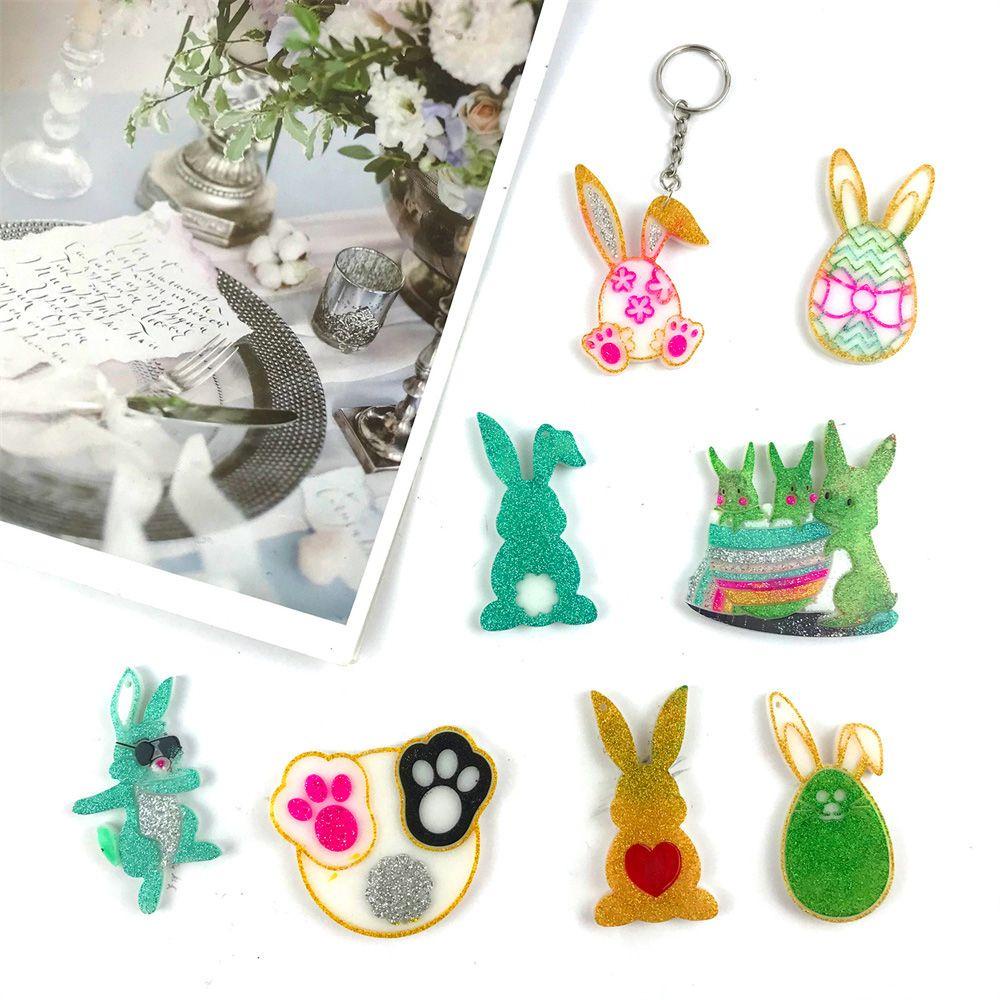 Khuôn Silicone Tạo Hình Làm Móc Khóa DIY