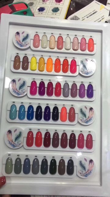 Sơn gel móng nail Milan( thanh lý mới 100% giao màu ngẫu nhiên
