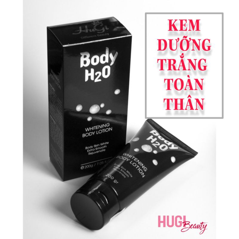 Kem Dưỡng Trắng Da Toàn Thân Dưỡng Ẩm Nâng Tông Chống Nắng HuGi Beauty Chính Hãng 200g