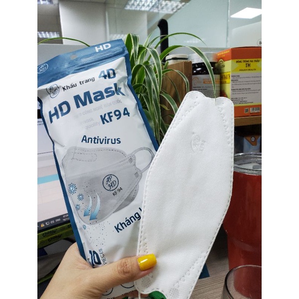 50chiec khẩu trang KF94 unimask trắng