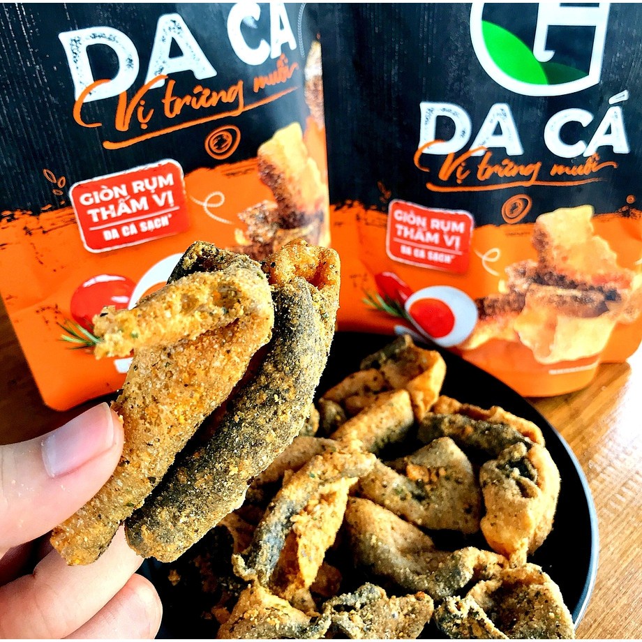 Da cá trứng muối G Kitchen bịch 25G