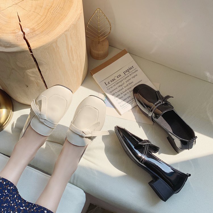 Hàn Quốc dép giày gót gót thấp của phụ nữ | BigBuy360 - bigbuy360.vn