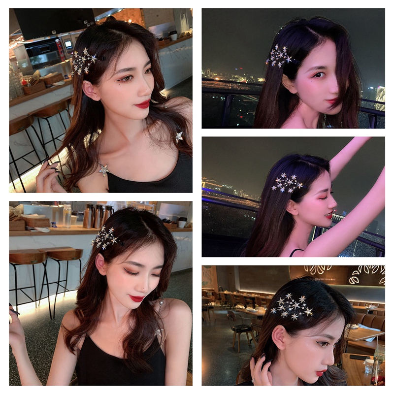 Kẹp Tóc Hình Cành Cây Đính Đá Thời Trang Cho Nữ