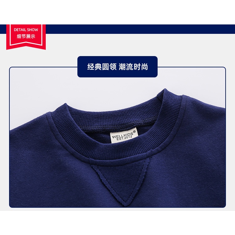 Bộ thể thao cho bé WELLKIDS dài tay hàng xuất Âu Mỹ