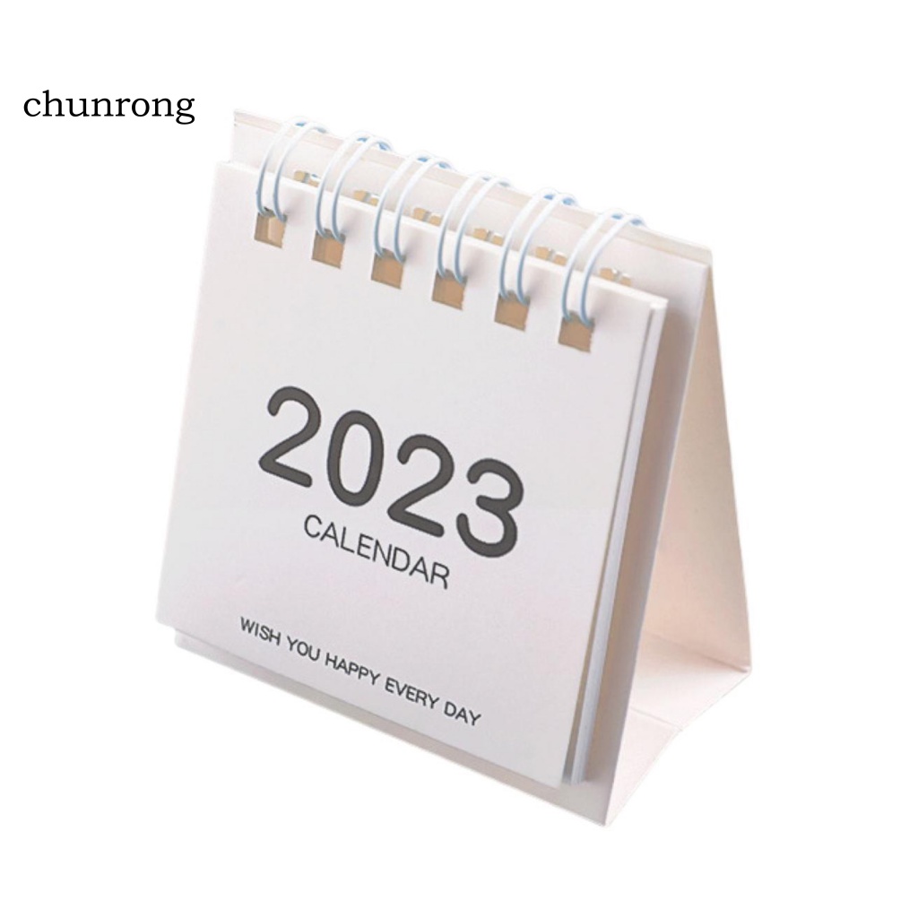 Lịch Năm 2023 Để Bàn Màu Sắc Tinh Khiết Tiết Kiệm Không Gian
