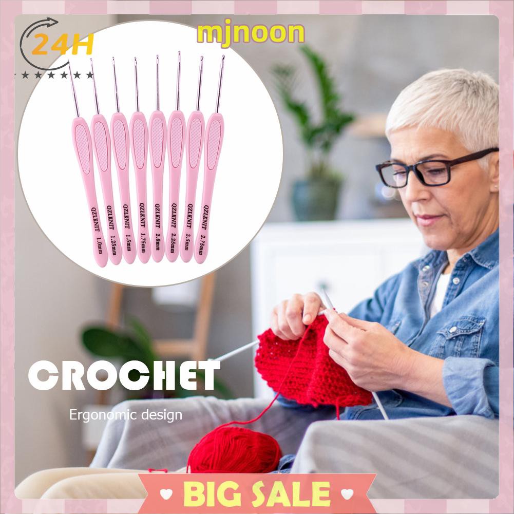 Bộ 8 Kim Móc Len 1-2.75mm Chuyên Dụng Chất Lượng Cao