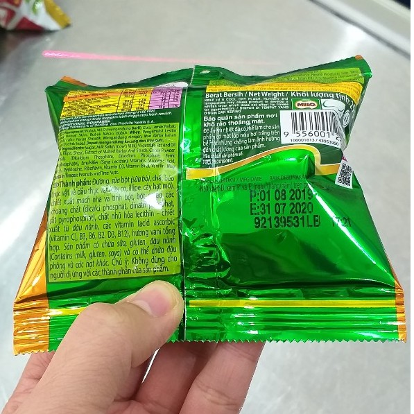 Kẹo milo nugget Thái Lan gói 25g