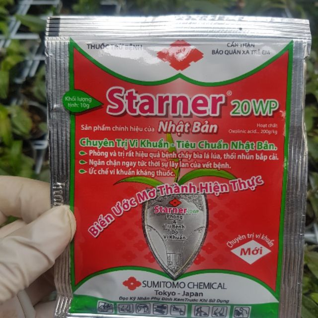 [FREESHIP TỪ 50K] Starner 20WP- thuốc trị cháy lá, thối nhũn