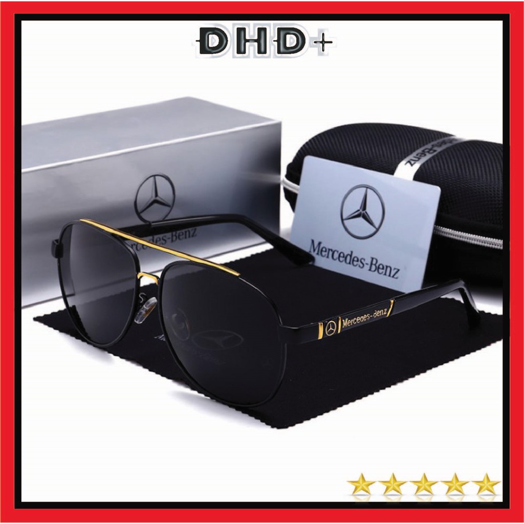 Kính mát thời trang nam Mercedes-Benz 751 phân cực polarized chống tia UV400