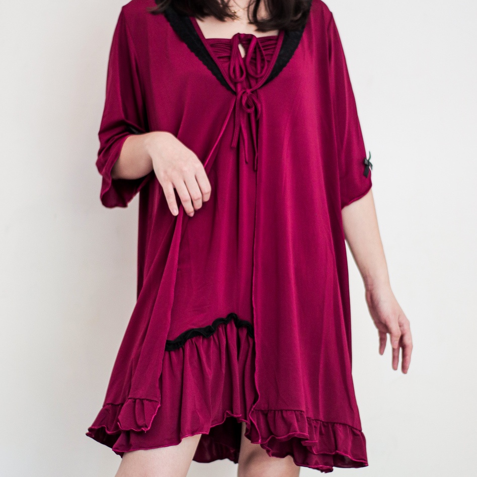 Bộ Đồ Ngủ Kiểu Kimono Gợi Cảm Cho Nữ Cỡ S M L XL XXL XXXL | BigBuy360 - bigbuy360.vn