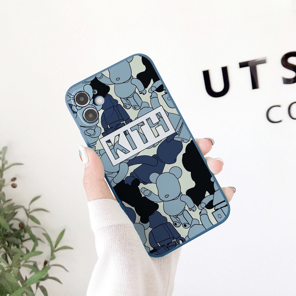 Ốp lưng iphone đẹp viền vuông in hình xu hướng