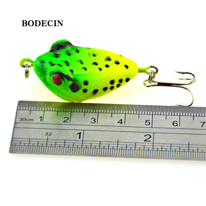 1 Mồi Câu Hình Con Ếch Giả 4cm 6g