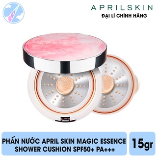 Phấn nước April Skin Magic Essence Shower Cushion SPF50+ PA+++ 15g
