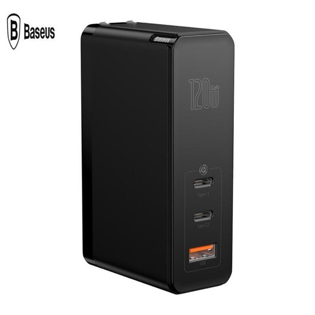 Bộ sạc nhanh đa năng Baseus GaN2 Pro Quick Charger 120W dùng cho Smartphone/ Tablet/ Macbook / Laptop