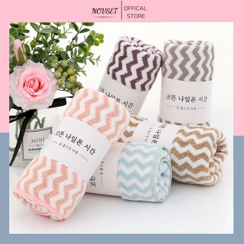 Khăn mặt Hàn Quốc cotton - Khăn Lông cừu siêu thấm nước [ Shop Chuyên Sỉ ]