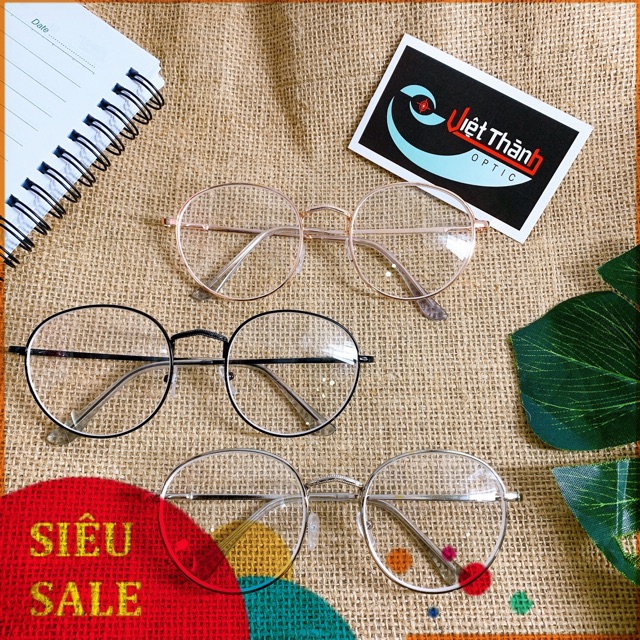 Mắt Kính Cận Có Độ Mảnh Nhẹ Nobita Phom Tròn