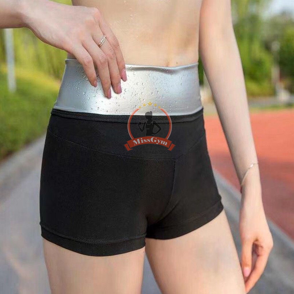 (Sale sốc) Quần legging cỡ ngắn MissGym đánh tan mỡ bụng, sau 1 tuần giảm 0.5cm(Cỡ ngắn)