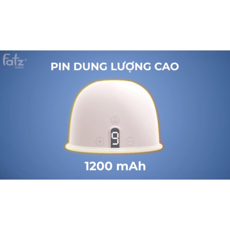 (1 BÊN) MÁY HÚT SỮA ĐIỆN RẢNH TAY KHÔNG DÂY CÓ PIN SẠC FATZBABY FATZ - FREEMAX 2 - FB1202CW (CÔNG NGHỆ HÀN QUỐC)