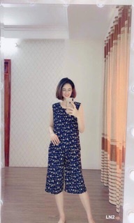 Bộ lanh nhung ống sớ cho nữ