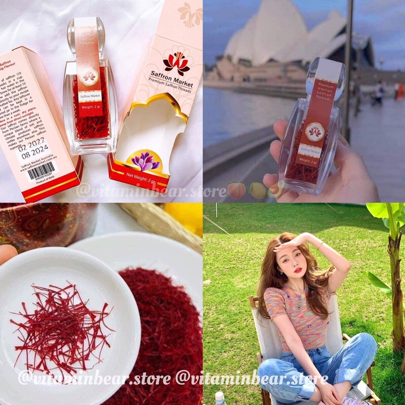 Nhuỵ hoa nghệ tây 𝐒𝐀F.FRON Úc hộp 2g